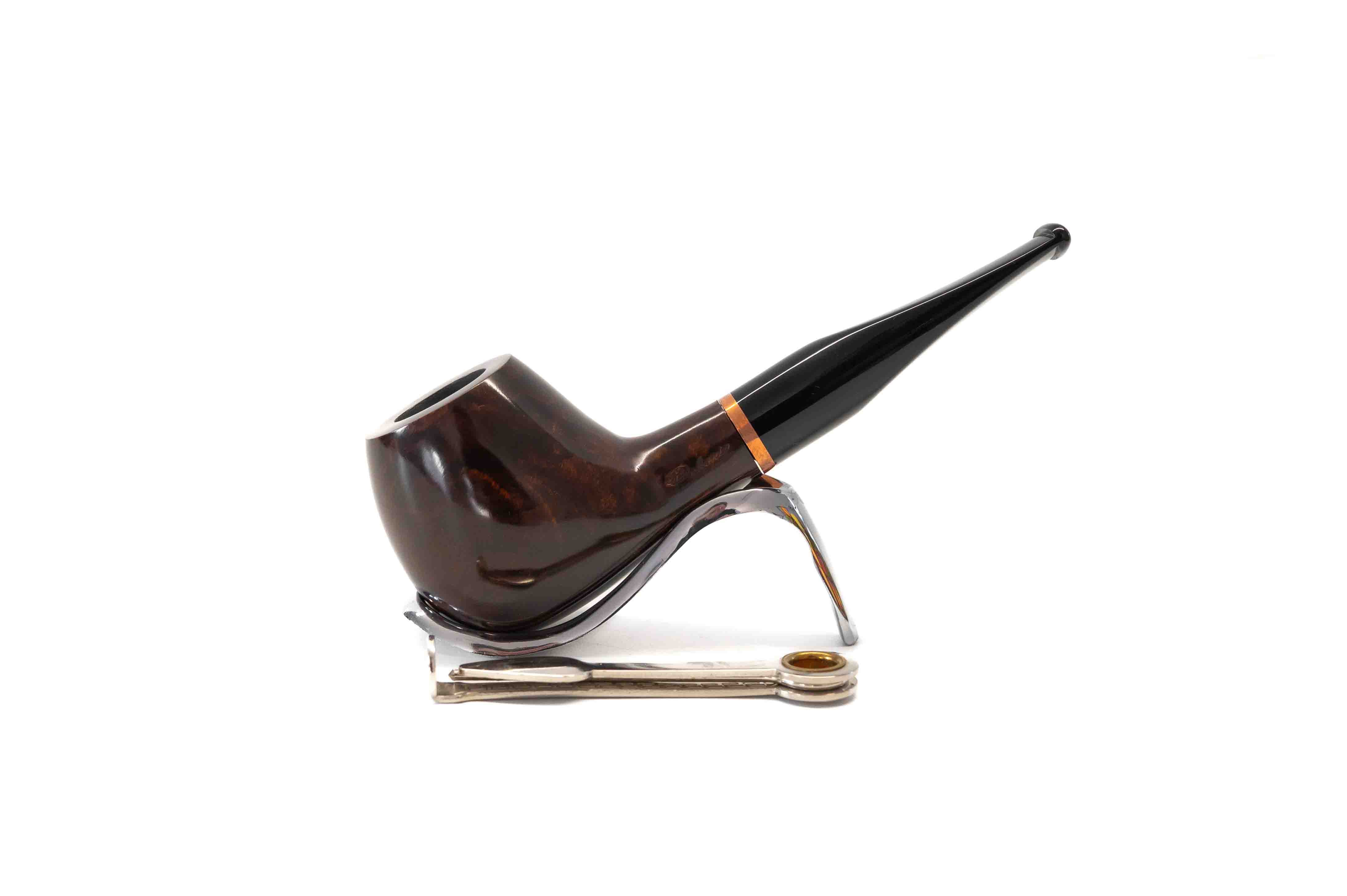 Padonio bruyer pipa 9mm filterrel, egyenes szárral, Egg forma